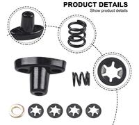 Kit Staffa Riparazione Visiera Parasole per Jeep TJ per wrangler Lunga Durata