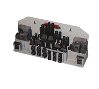 Kit staffaggio staffe cava 14mm x trapano fresa Holzmann 52tlg14