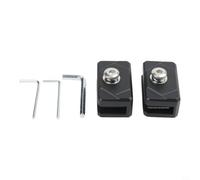 Kit Staffe Faretto Cofano 2pz per SUV e per camion Kit Staffe | Design foratura, installazione rapida, include chiavi e viti, fissaggio stabile