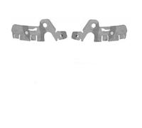 Kit staffe laterale paraurti anteriore per renault megane 2014 al 2015