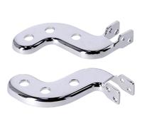 Kit Staffe Poggiapiedi Passeggero Big Twin 36-64 Cromato