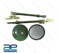Kit Staffe Specchi Braccio Regolabile Coppia 5" AEspares Vintage Willys Jeeps