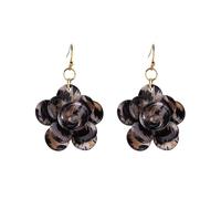 Kit Stampaggio Bottiglia Kit Kit Per Donne Layered Tassel Dangling Drop Golden Plated Huggie Hoops Earring Chic Jewelry Wedding Muffe Kit Colla Gioielli, Taglia unica, Zinco alloy, Nessuna pietra