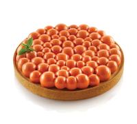 Kit Stampo Silicone Crostata Bubble con Anello Tarte Ring ø 19 cm - Silikomart