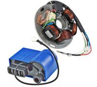 KIT STATORE +BOBINA VESPA VESPONE PX-E 125 150 200 ARCOBALENO MAGNETE GENERATORE