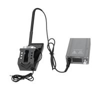 Kit Stazione di Rilavorazione di Saldatura, Stazione di Saldatura 100-240V LCD Kit di Rilavorazione del Saldatore Intelligente Elettricista a Temperatura Costante, Stazioni di
