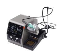 Kit stazione saldatore di precisione con display LCD digitale 400W stazione di saldatura industriale ad alta potenza con manico cablato e 3 punte di saldatura