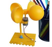 Kit STEM educativi per turbine eoliche portatili - 1 unità Scienza | Giocattoli per aula, balcone, cortile, campeggio all'aperto, educazione, gioco, hardware professionale ad alta resistenza, robusto