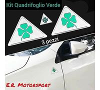 KIT Stemmi Quadrifoglio Verde Alfa Romeo 3 pz