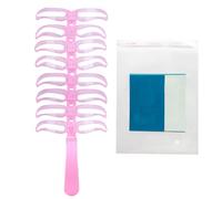 Kit Stencil Sopracciglia Per Donne,Strumento Di Supporto Per Il Trucco Delle Sopracciglia Otto Stili | Maschere Sopracciglia Lavabili Portatili Per Trucco Viaggio Uso Quotidiano Feste