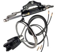 Kit sterzo fuoribordo barca idraulica resistente BSA 150HP - 300HP adatto a E...