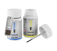 Kit stilo di ritocco per Ford America UJ 9QREWHA Sterling Grey Metallic 2 x 50ml