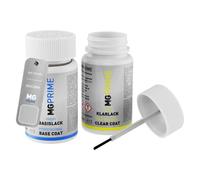 Kit stilo di ritocco per Honda NHC08M Mat Beta Silver Metallic 2 x 50ml