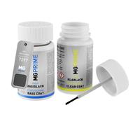 Kit stilo di ritocco per Mercedes 7297 297 Selenitgrau Metallic Matt 2 x 50ml