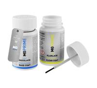 Kit stilo di ritocco per Plymouth W 62Y91 Oyster White Ermine White 2 x 50ml