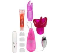 Kit stimolatore vaginale lingua vibrante massaggiatore clitoride mini vibratore