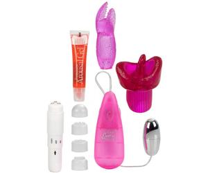 Kit stimolatore vaginale lingua vibrante massaggiatore clitoride mini vibratore