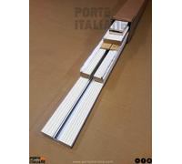 Kit stipite spazzolini guarnizioni porte scorrevoli a scomparsa scrigno in Vetro