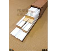 Kit stipite spazzolini guarnizioni porte scorrevoli a scomparsa scrigno in Vetro