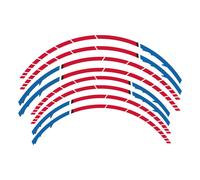 Kit strisce adesive cerchi moto compatibili con Honda Africa Twin 1100 2022