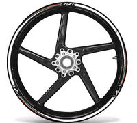 KIT STRISCE ADESIVE MOTO compatibili per CERCHI 17 YAMAHA YZF R1 adesivi tuning