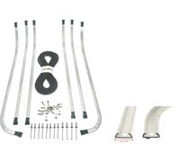 Kit strisce pedana per Vespa PX-PE 125/150/20 '98/MY/'11, puntalini chiusi