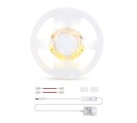 Kit Striscia Led 12V 6,5W SMD 2835 3 metri IP20 Bianco Caldo 3000K Aigostar