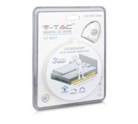 Kit Strip LED 1.2M 2.8W/M Luce Scendiletto Singolo 3000K Dimmerabile Alimentator