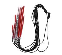 Kit Striscia Luminosa per Moto, Kit LED RGB per Moto Impermeabile IP67 Striscia LED RGB per Moto Multicolore Kit Lampade per Atmosfera APP Controllo Bluetooth per 12V ATV UTV Luci per moto