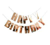 Kit Striscione Con Lettere Bandiere sospese, stendardi, decorazioni for feste di compleanno(Color45D)