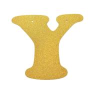 Kit Striscione Con Lettere Decorazioni for feste di compleanno e matrimonio, striscione lettere carta(Y,7 inches)