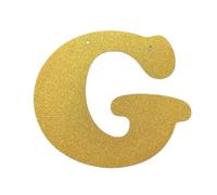 Kit Striscione Con Lettere Decorazioni for feste di compleanno e matrimonio, striscione lettere carta(G,5 inches)