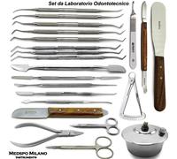 Kit Strumenti per Modellare da Laboratorio Odontotecnico Modellazione Spatola CE