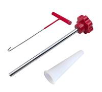 Kit Strumento VALVOLA PIORNA - Set di Rimozione del Core della Valvola da 3 Pezzi | Estratore di Ugello per Pneumatici per Veicoli Portatili per Motociclette per Bici per Auto | Semplice di Ins