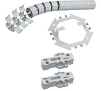 Kit suelo/escritorio guia redonda, L800m