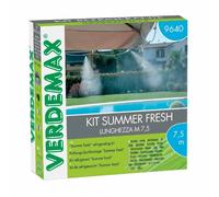 KIT SUMMER FRESH acqua nebulizzata gazebi ombrelloni PROFESSIONALE VERDEMAX