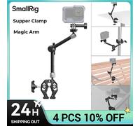 Kit Super Clamp SmallRig con braccio magico per DJI Action Camera,Monitor, luce Video a LED, microfono, bloccato a tubo, tavolo, treppiede Supper Clamp