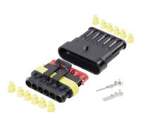 TE Connectivity 30S007 KIT Superseal AMP-Superseal 1.5mm Series Totale poli 6