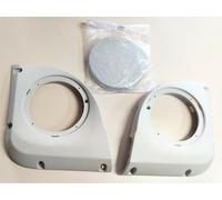 KIT SUPPORTI ALTOPARLANTI FIAT PUNTO 03' CON GRIGLIA ADATTATORI 165mm COPPIA 2PZ