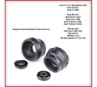 Kit Supporti Ammortizzatori Cuscinetti Tamponi Anteriori VW Golf 4 Seat Leon 1M