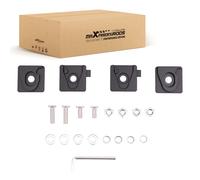 Kit Supporti Fari LED For Universal Veicoli 4x4 Cofano Quick Release Alluminio