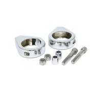 Kit supporti frecce stelo forcell smooth edge 49 mm cromo universale