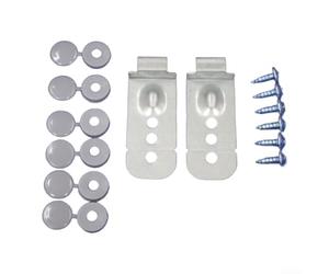 Kit Supporto Basculante Installazione Sottobanco Kit Supporto | Metallo per robusto, fissaggio per sicuro, previene flessioni, durata anni, compatibilità per samsung DD98-01051C