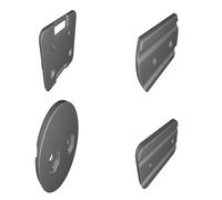 Kit Supporto Casco per Cardo Scala Rider Q2 Auricolare Ciclismo Altoparlante