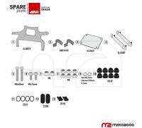 Givi Kit attacchi TL9059KIT – montaggio S250 su PL9059 – Royal Enfield Himalayan 450 2024 – Argento
