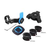 KIT SUPPORTO CELLULARE NAVIGATORE BLU TIPO 4LOCK UNIVERSALE MOTO MANUBRIO