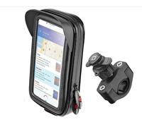 KIT SUPPORTO + CUSTODIA CELLULARE ATTACCO MANUBRIO DA DIAMETRO 16 A 32 mm