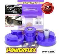 Powerflex Cane Osso Engmnt Kit Boccole per Renault Twingo 2 Rs 02/11-2014