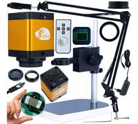 Kit supporto microscopio digitale con camera 12MP