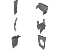 Kit Supporto Monitor FPV per Drone DJI Inspire 1 Sistema Doppio Display
